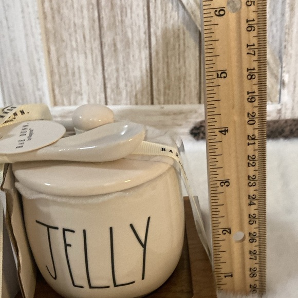 Rae Dunn Jam & Jelly Containers with Lids & Spoons - Picture 7 of 8